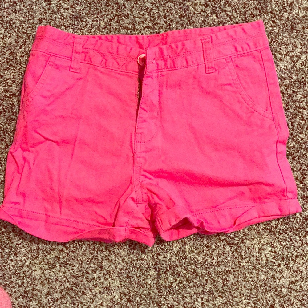 Pink shorts